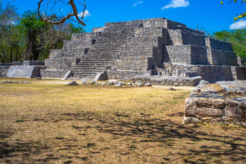 Dzibilchaltún a Mayan archaeological site near Mérida, Yucatán, Mexico