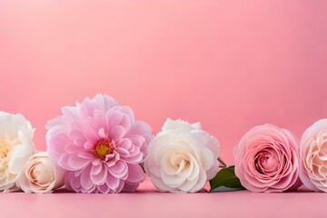 pink roses on wooden background Add a pop of color to your project with this stunning floral background. Featuring vibrant flowers in full bloom, this photo will brighten up any design.