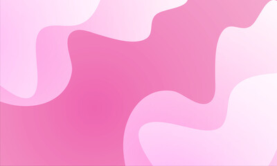 Abstract Pink background with wave