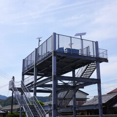 津波避難タワー　三重県御浜町