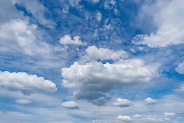 Amazing cloudscape on the sky at day time.