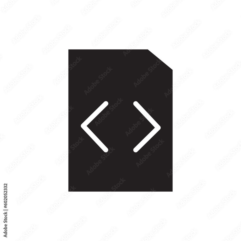 Poster brackets code file icon
