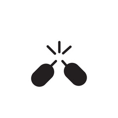 Broken Link Text Icon