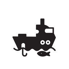 Boat Fishing Marine Icon