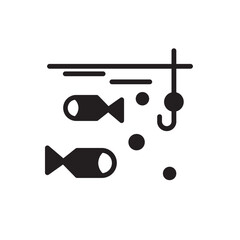 Fish Fishing Hook Icon
