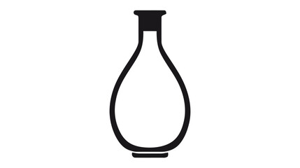 Bottle vector icon, logo isolated on white background