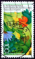 Postage stamp Germany 1993 Plants, Fifth International Horticultural Show, Stuttgart