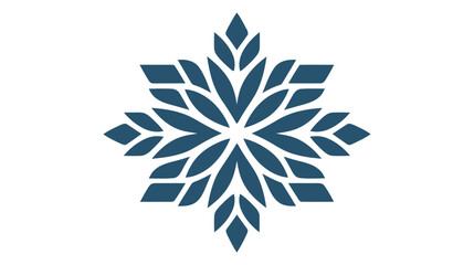 Abstract elegant tree leaf flower logo icon vector design