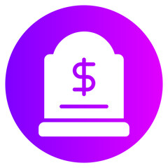 dead gradient icon