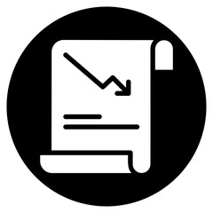 newspaper glyph icon