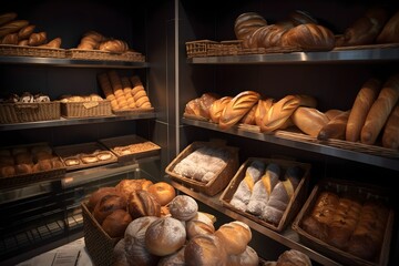 "Bakery Delights: Fresh Bread and Pastries"