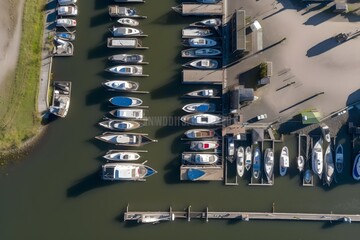 "Recreational Harbor in The Netherlands"