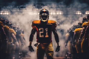 American Football Championship: Triumph and Heartbreak on the Field - Made by AI