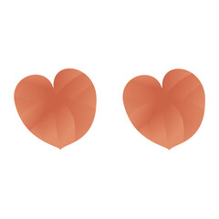  green leaves elements. Collection botanical vector isolated on white background suitable for Wedding Invitation, save the date, thank you, or greeting card.