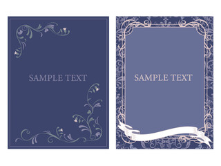 エレガントなフレームセット