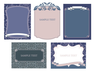 エレガントなフレームセット