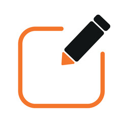 Write Office Sign and Icon Illustrator Design Png