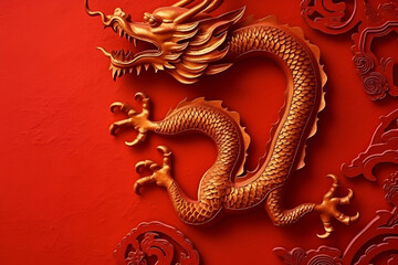 Chinese Year of the Dragon. ai