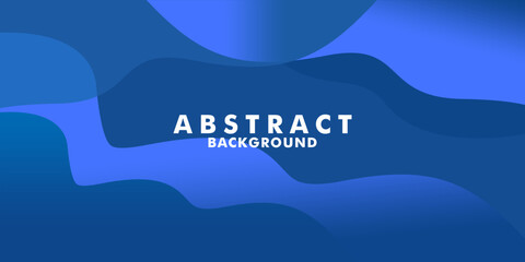 Colorful template banner with gradient color. Design with liquid shape.