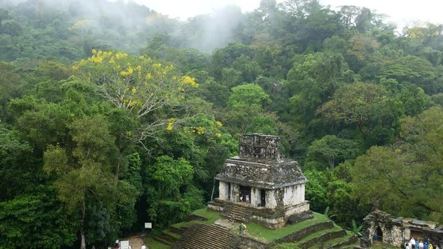 Temple of the Sun, Palenque, Mexico