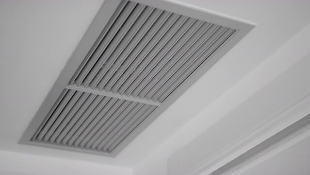 Vent of an air conditioning system in the house
