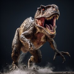 A Furious Tyrannosaurus Rex
