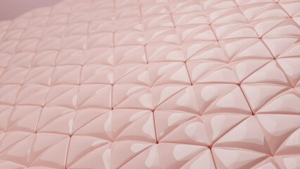 Bubble water Cleansing foam cleaning dirty skin by remove a molecules of dust, oil, make up powder or bacterial on face. 3D rendering.