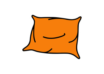 vector pillow illustration design