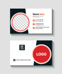 Modern professional business card template