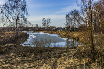 the long-awaited spring in the countryside