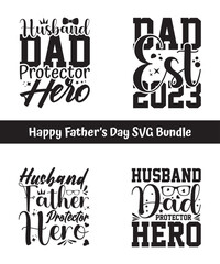 Happy Father's Day SVG Bundle