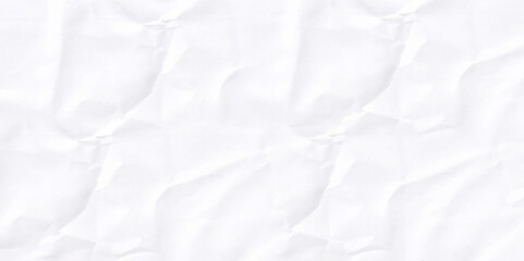 Creased bright white paper texture background