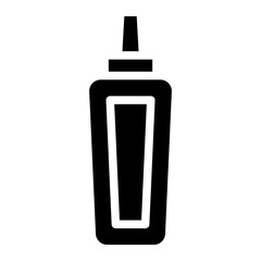 glue bottle glyph