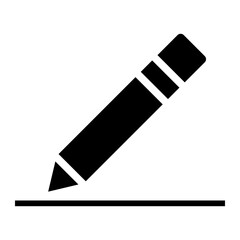 pencil glyph