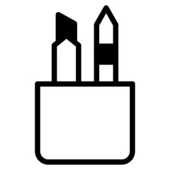 pen with cutter dualtone