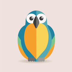 Cute animal posters  vector illustration. collection for graphic, print, card or poster. 