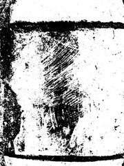 Distressed overlay texture of rusted peeled metal. grunge background. abstract halftone vector illustration