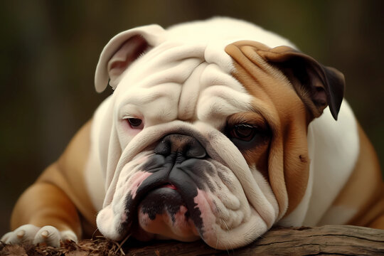 Bulldog - originally from England, bred for bull-baiting. Known for being loyal, friendly, and stubborn (Generative AI)