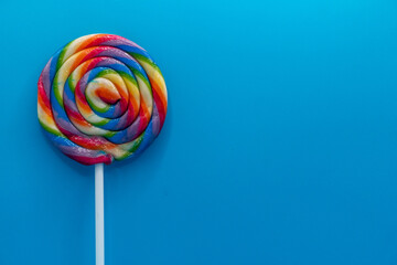 colored lollipop