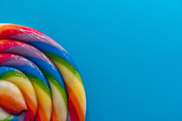 colored lollipop