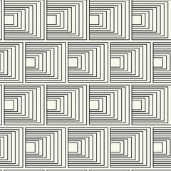 Vector monochrome geometric pattern in simple graphic design. Fashion trendy geometry.