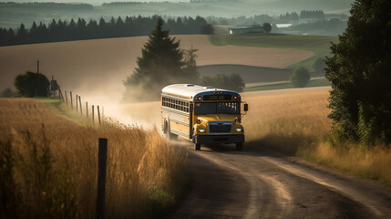 driving on the road. Generative ai