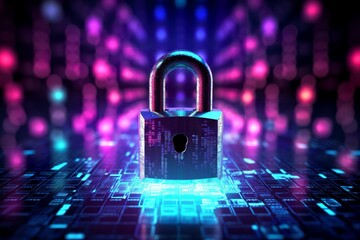 Internet data security concept