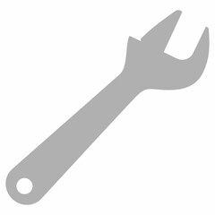 Adjustable wrench tool for repair drawing flat.
