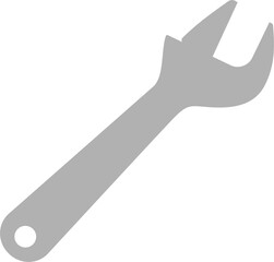 Adjustable wrench tool for repair drawing flat.
