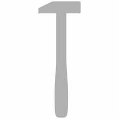 Hammer tool for repair figure flat.
