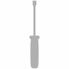 Screwdriver tool for repair drawing flat.