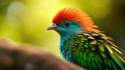 Resplendent Quetzal. Generative AI