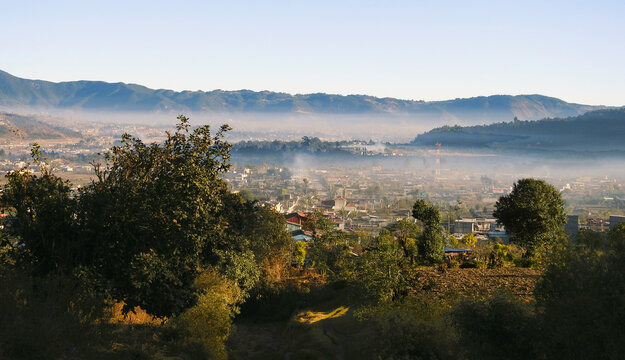 Panoramic view of Quezaltenango, Guatemala