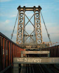 The Williamsburg Bridge, Brooklyn, New York
